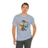 Rainbow Belly Dancer in Motion - Short Sleeve Tee